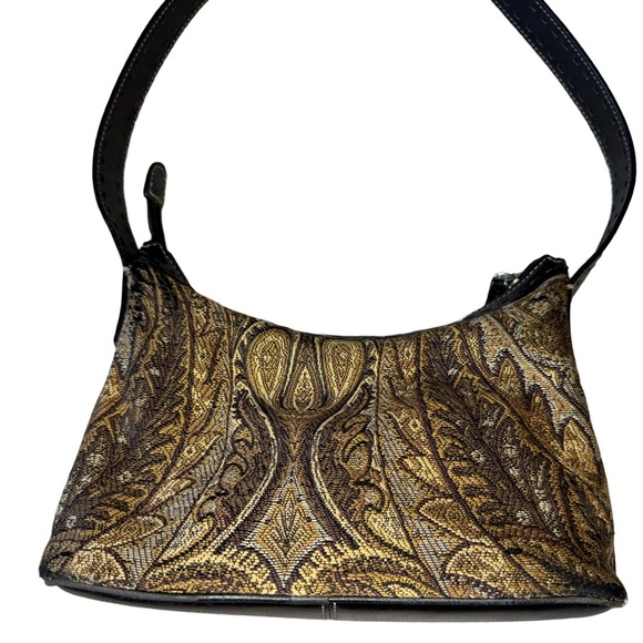 Fossil Paisley Tapestry Vintage Shoulder Bag - Picture 2 of 7